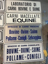 LOTTO DI LAMIERINI VARI, TARGA