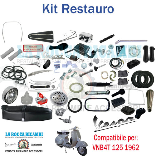 Kit restauro vespa - vespa, 1962