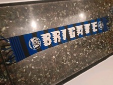 STORICA SCIARPA ULTRAS BRIGATE NEROAZZURRE ATALANTA. MAGLINA ORIGINALE