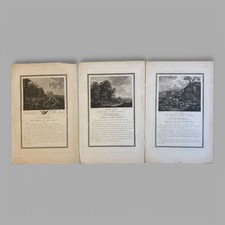 Tre stampe antiche francesi