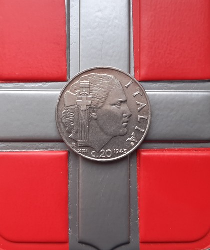 20 centesimi 1943 xxi - (£),