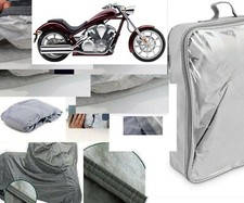 TELO COPRIMOTO TELATO FELPATO PER HONDA VT 1300 CX ANNO 2015 IMPERMEABILE ANTIGR