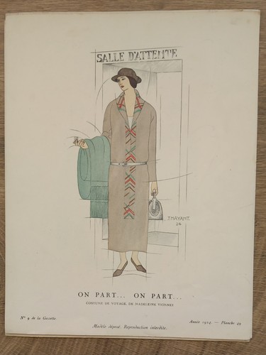 Thayaht 1924 gazette bon - 1924,