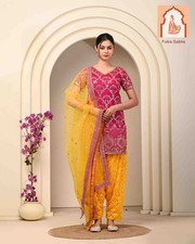 Set completo patiala rosa e