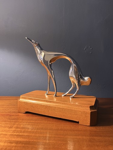 Scultura figurativa levriero - figurativa, "levriero