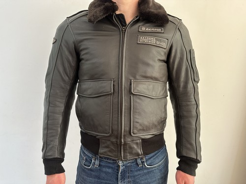 Blouson cuir bering - bering, moto