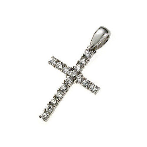 Croce oro pendente kt - croce,