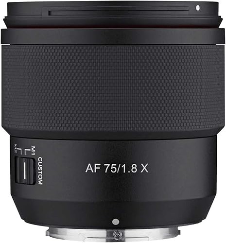 Samyang f1 8 fujifilm - 75, f1.8