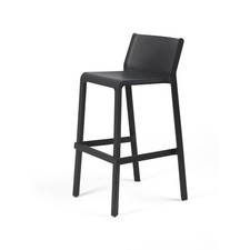 SGABELLO IMPILABILE TRILL STOOL ANTRACITE NARDI ARREDO GIARDINO INTERNO ESTERNO