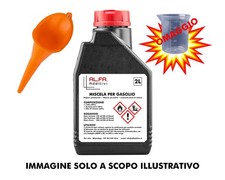 2EhN99 Mix Pronto All'uso. 2ehn + Acetone + Olio Marino 2T. 2 Lt + imbuto + misu