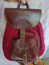 Zaino piccolo greco vera pelle