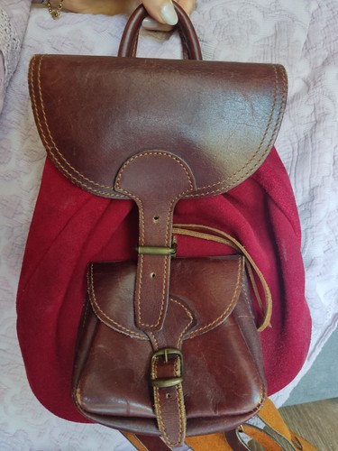 Zaino piccolo greco - vera, pelle
