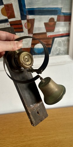 Antico campanello maggiordomo
