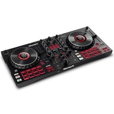Numark Consolle Dj 4 Decks per Serato Mixtrack Platinum FX Mixer Pagaia Nuovo