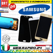 DISPLAY LCD+TOUCH SCREEN SAMSUNG GALAXY J7 2017 SM-J730F J730 SCHERMO VETRO NERO