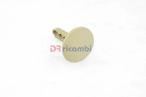 Bottone beige fissaggio - beige,