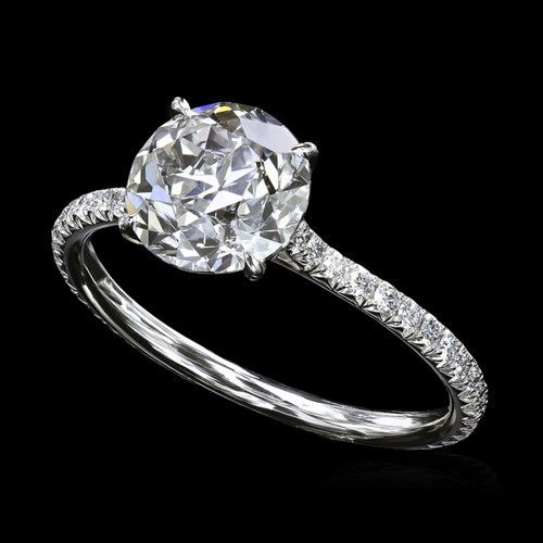 Anello fidanzamento oro - di,