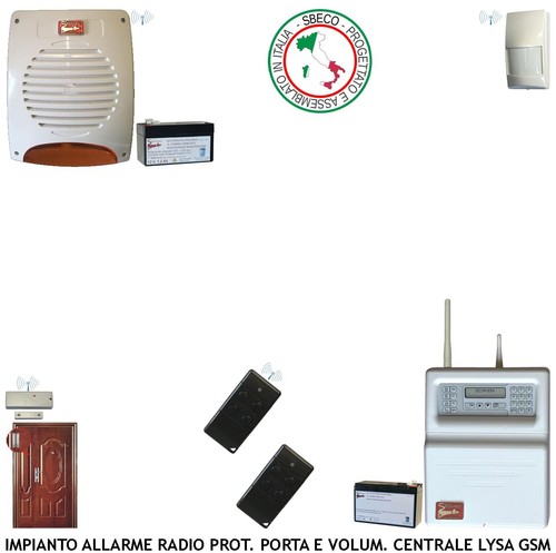 Kit allarme infrarosso - allarme,