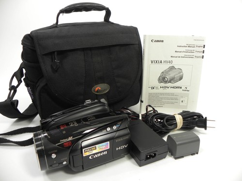 Videocamera canon vixia hv40 - canon,