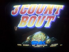 Cassetta Neo Geo   3 COUNT BOUT 