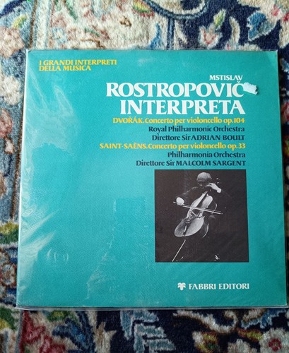Vinile rostropovic - vinile, 33