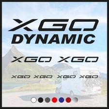 Adesivo set loghi “Rimor X Go Dynamic Logo” per camper caravan - Vari colori