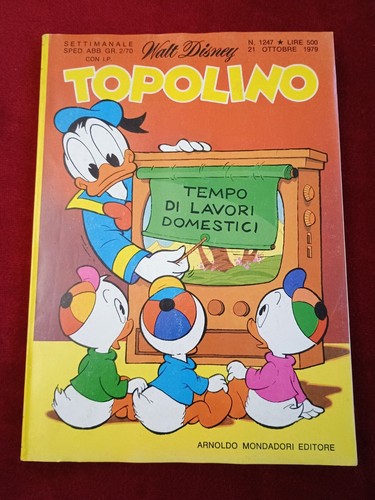 Walt disney topolino 1247 - disney, n°1247