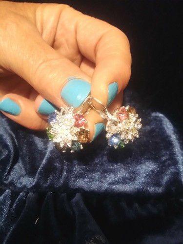 Orecchini donna fiore argento - fiore,