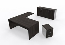 Ufficio Direzionale Completo, offerta scrivania, allungo, cassettiera e mobile
