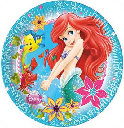 Piatti ariel sirenetta - 8,