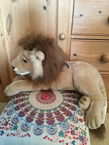 Peluche leone marrone - peluche,