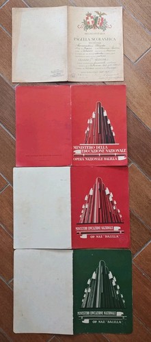 Lotto pagelle propaganda - di,