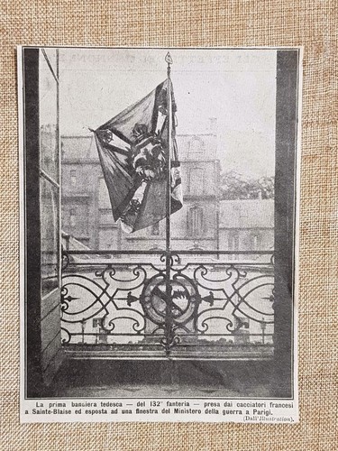 Parigi nel 1915 prima bandiera - nel,