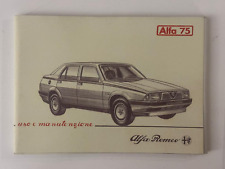 Libretto uso e manutenzione