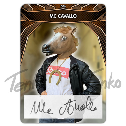 006 cavallo autografata - cavallo,