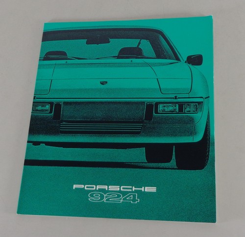 Depliant porsche 924 anno - depliant,