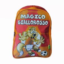 zaino americano Magico Giallorossi Roma per Bambino scuola Elementare cm 40