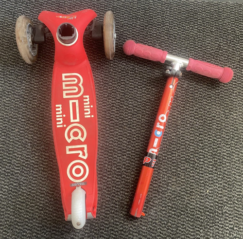 Mini micro scooter led - scooter,