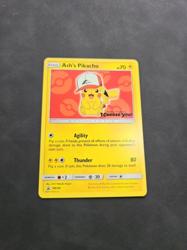 Ash pikachu sm109 i - -,