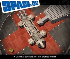 SPACE 1999 EAGLE - CENTURIONE - UN ARTISTA EDIZIONE LIMITATA STAMPA FIRMATA - HAMLYN