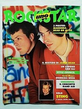 ROCKSTAR 60-1985 STING-JAMES DEAN-MADONNA-LIVE AID-SPRINGSTEEN-STYLE COUNCIL