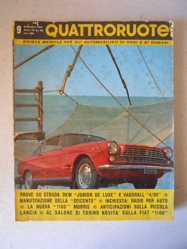 Quattroruote 1962 dkw - quattroruote,