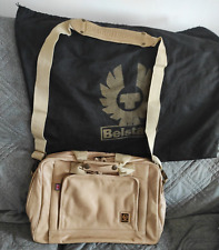 BELSTAFF BAG-Messenger Bag-MALENOTTI-MADE IN ITALY-VINTAGE-LEATHER-24-hour bag-