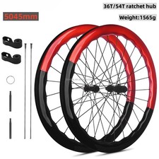 Cerchio set ruote bici da strada in carbonio con bici V/disco freno clincher tubeless