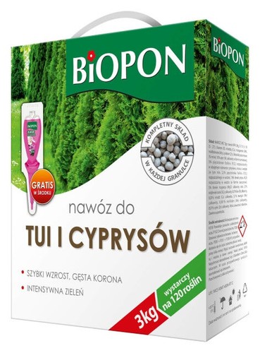 Concime tuia cipresso 3kg - tuia,