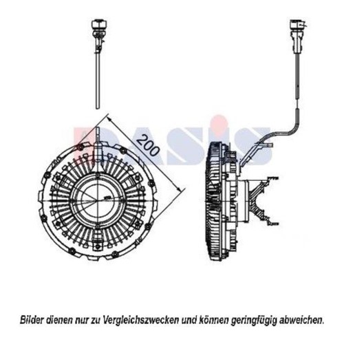 Viskokupplung coppia ventola - viskokupplung,