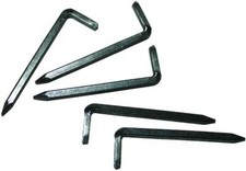 CHIODI CHIODINI GANCIO GANCI A L CANCANI CANCANO ACCIAIO TEMPERATO PER QUADRI