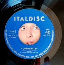 Mina disco rotto - mina,
