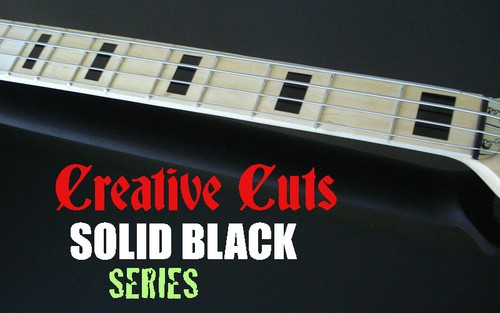 Blocchi neri fret markers - blocchi,