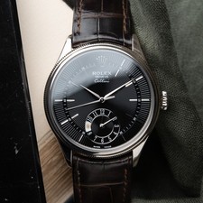 Rolex Cellini Dual Time White